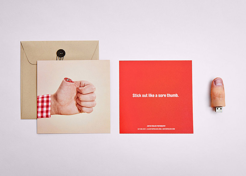 Illustration for article titled Photographer Sends Out Thumbdrives That Look Like His Severed Thumbs